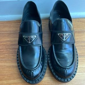 Black Prada Loafers
